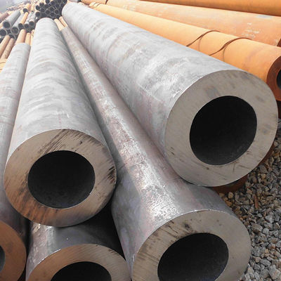 Naadloze koolstofstaalpijpen API 5l / ASTM A53 / ASTM 252 / API 5CT Zwarte verf