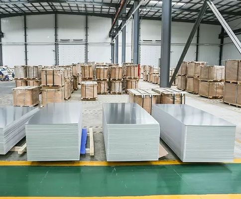 Decoratieve aluminiumplaten Al-Mg-Si 6061 T6 6063 T651