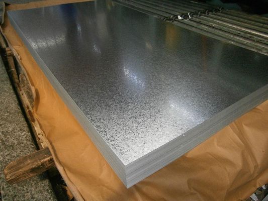 Zinkcoating 30G/M2-600G/M2 warm gedompeld gegalvaniseerd plat metaalplaat met lak