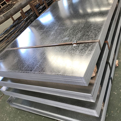 Regelmatige Spangle gegalvaniseerd staalplaat SGCC Dx51d Z40-275g