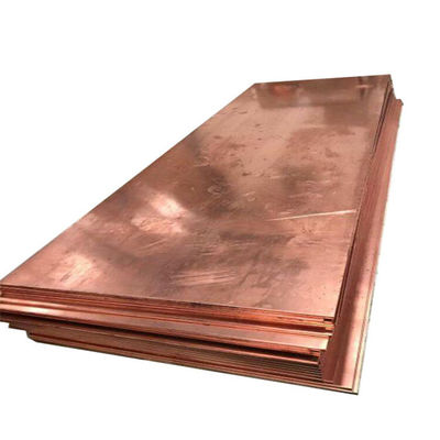 990,9% Reinheid 20 Gauge Koperplaat Metalen 0,1 mm tot 200 mm